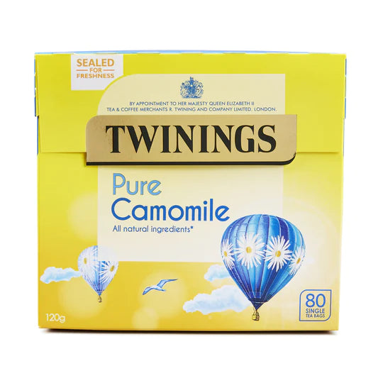 Twinings Pure Camomile Tea Bag(Pack of 4x80'S)