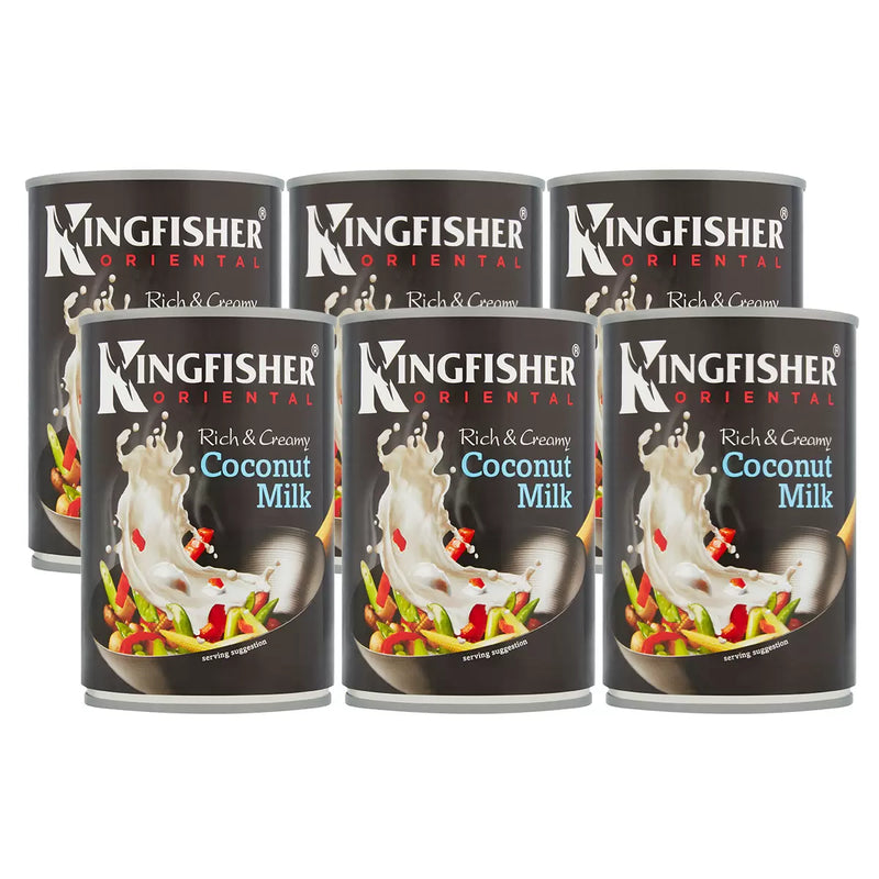 Kingfisher Oriental Coconut Milk Pack of 6 x 400ml