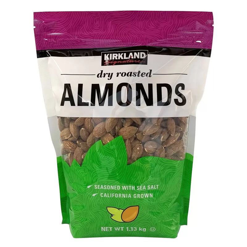 Kirkland Signature Dry Roasted Almond Pack  of 1x 1.13kg