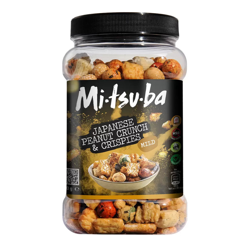 Mitsuba Japanese Peanut Crunch and Crispies pack of 1x650g