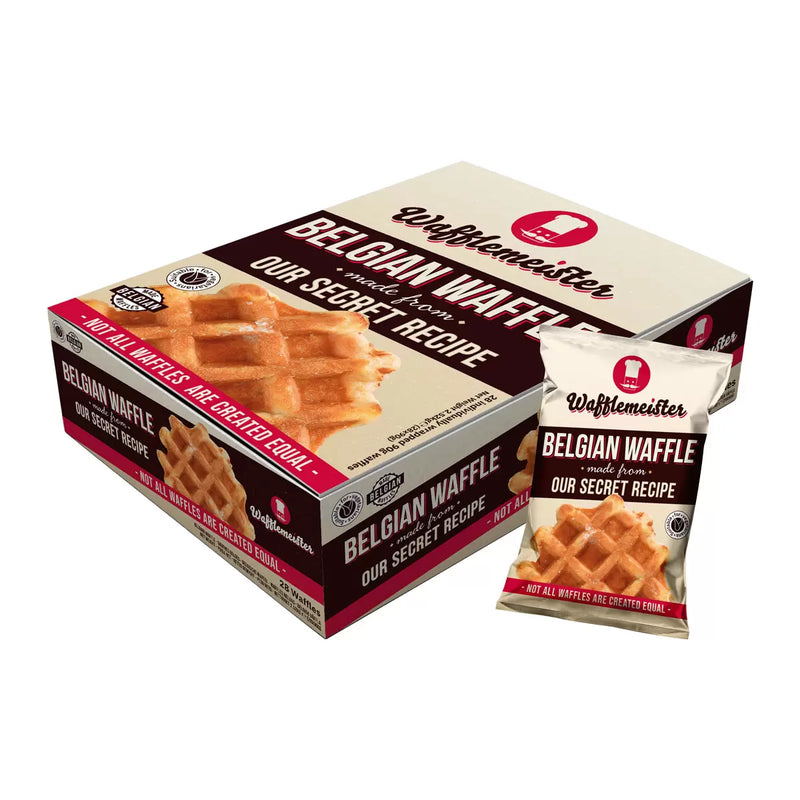 Wafflemeister Belgian Waffles  Pack of 28 x90g