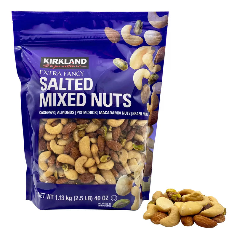 Kirkland Signature Extra Fancy Salted Mixed Nuts Pack of 1.13kg