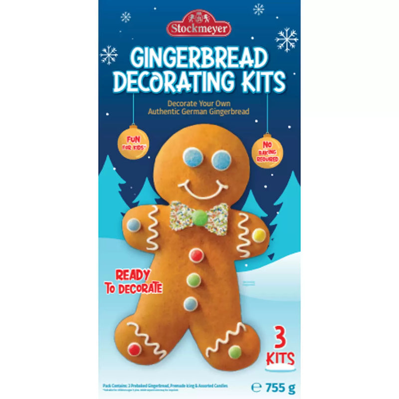 Stockmeyer Gingerbread Decorating Kit Pack of 755g