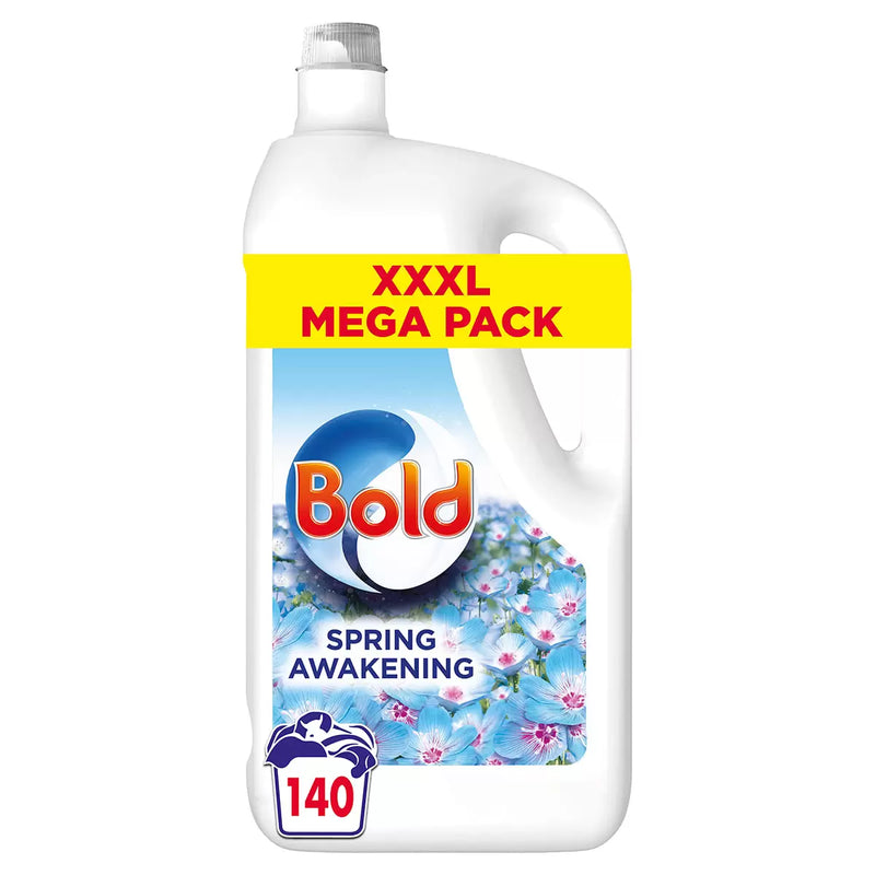 Bold Laundry Liquid Spring Awakenin Pack of 140 Wash