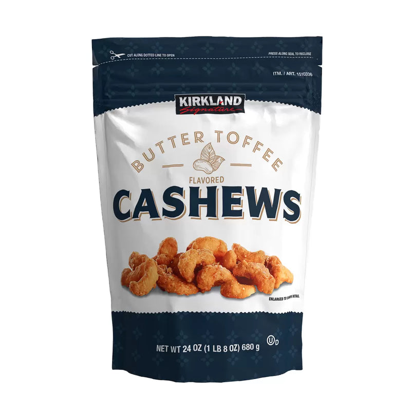 Butter toffee flavored cashews Pack of 1x680g