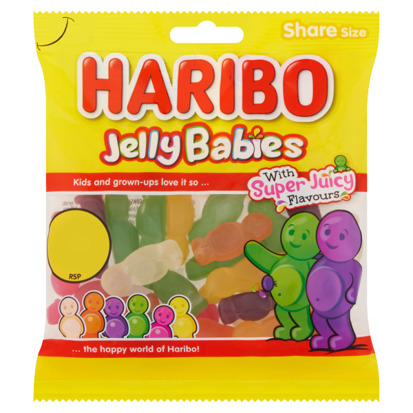 Haribo full box of sharing bags Pack of 12x140g