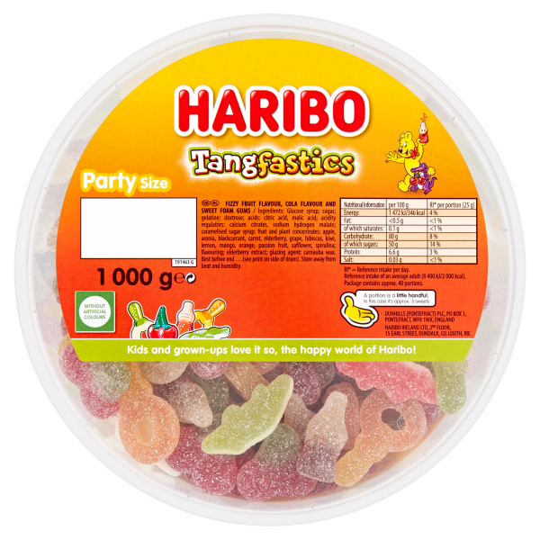 Haribo Tangfastic Party sweetS (sharing bags & Tubs)