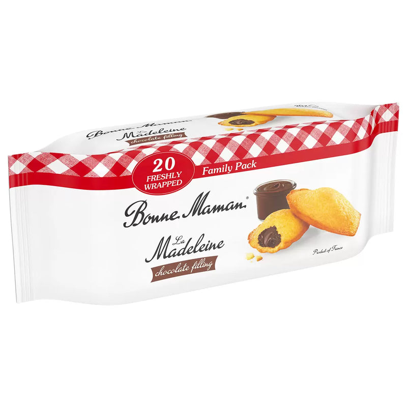 Bonne Maman Chocolate Filled Madeleines pack of 600g