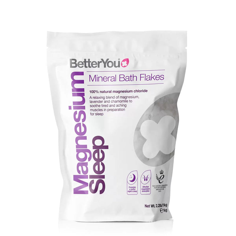 BetterYou Magnesium Sleep Flakes Pack of 2 x 1kg