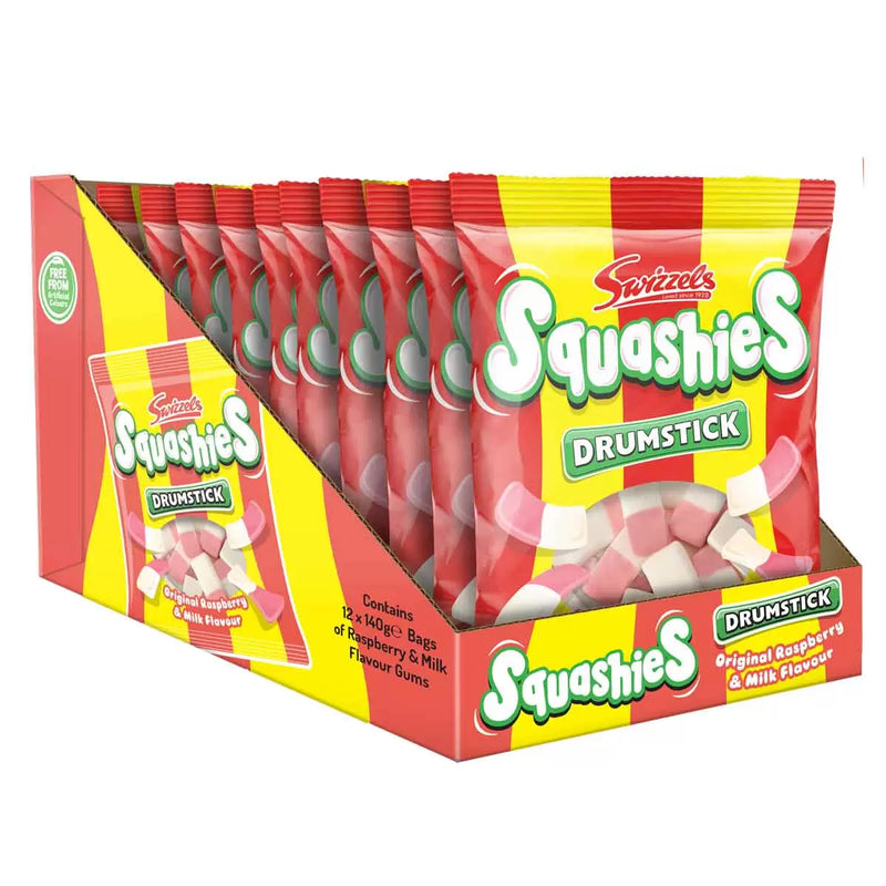 Swizzles Squashies Drumsticks Pack of 12 x 140g