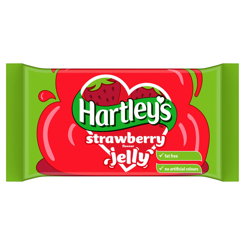 Hartley's Tablet Jelly Strawberry Pack of 12 x 135g