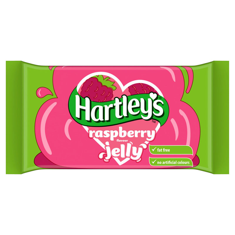 Hartley's Tablet Jelly Raspberry Pack of 12 x 135g