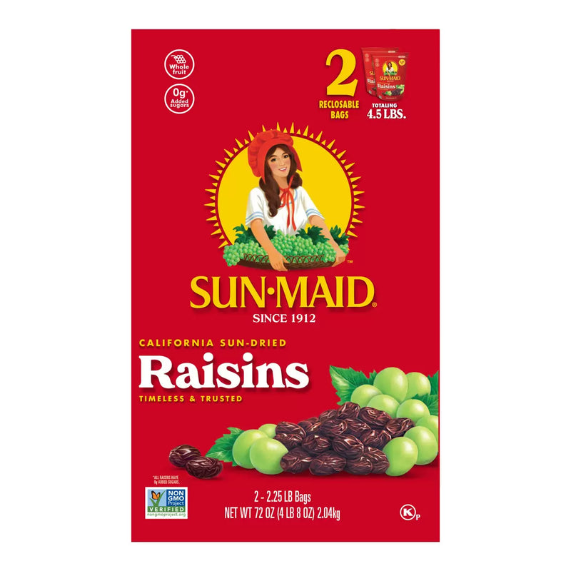 Sun Maid California Raisins Pack of  2.04kg