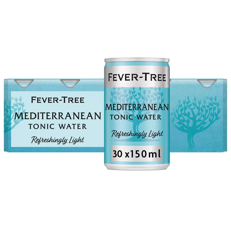 Fever-Tree Refreshingly Light Mediterranean Tonic, 2 x 15 x 150m