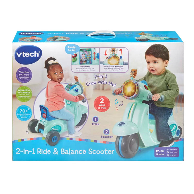 VTech 2-in-1 Ride & Balance Scooter (12+ Months)