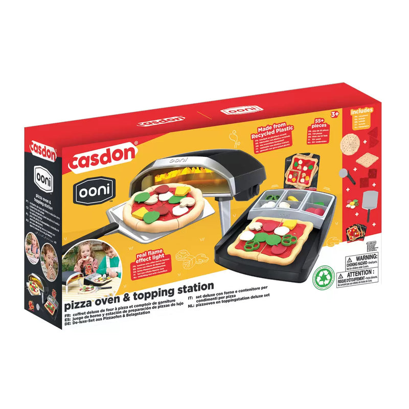 Ooni Toy Pizza Oven and Topping Station Deluxe Set (3+ Years)