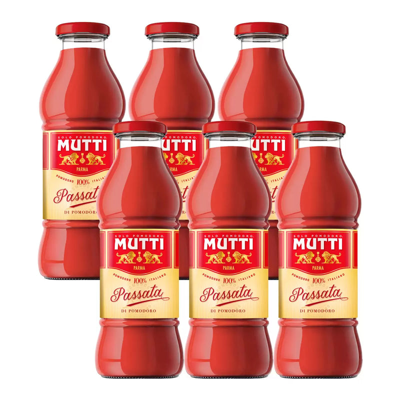 Mutti Passata Pack of 6 x 800g