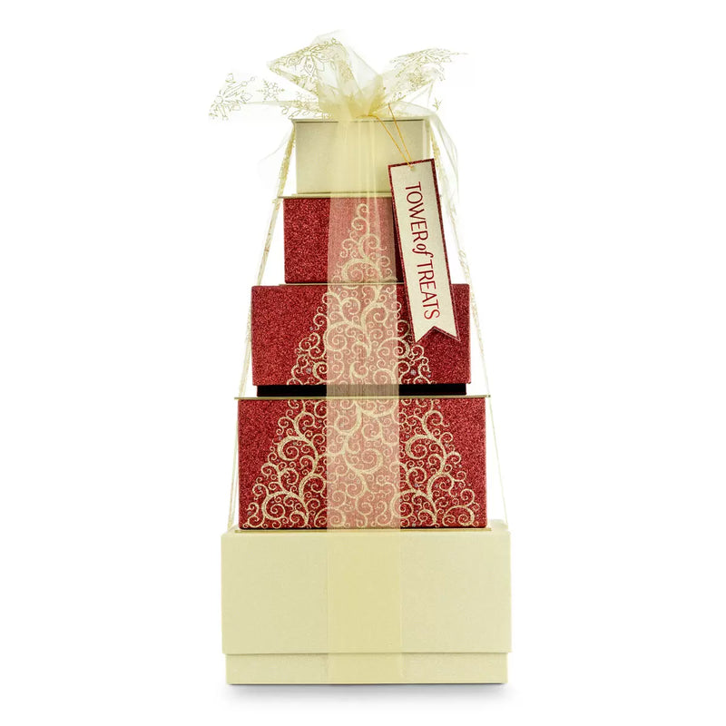 Festive Tower of Treats Pack of 2.2kg in 2 Colours (Random one will be supplied)