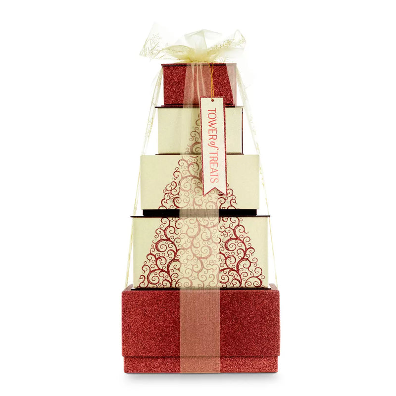 Festive Tower of Treats Pack of 2.2kg in 2 Colours (Random one will be supplied)