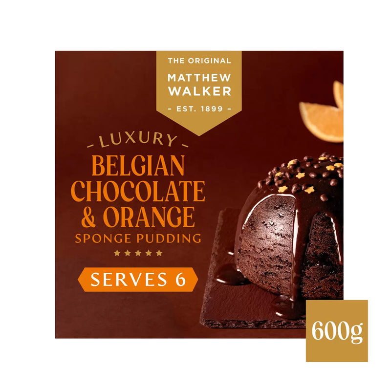 Matthew Walker Chocolate & Orange Sponge Pudding Pack of 600g