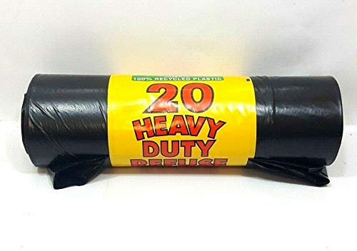 Royal Market Heavy Duty Black Sacks Pack of 10's