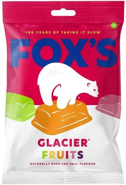 fox's Glacier Fruits Sweets Pack of 12 x 100g