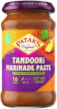 Pataks Tandoori Marinade Paste Pack of 6x312g