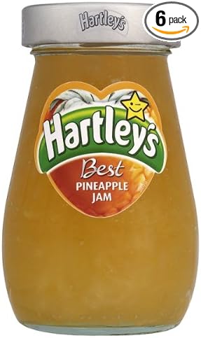 Hartley's Best Pineapple Jam 6 x 340g