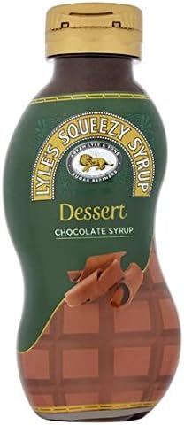 Lyles squeezy chocolate syrup 6x325g