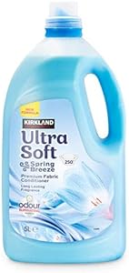 Kirkland Signature Ultra Soft Spring Breeze Fabric Conditioner Pack of 250w, 5 Litres