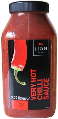 Lion Very Hot Chilli Sauce Pack of 1x2.27L