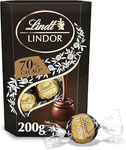 Lindt Lindor 70% Chocolate Truffles Pack of 200G