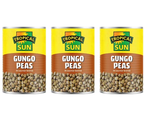 Tropical Sun Gungo Peas Tins 400 g (Pack of 12)