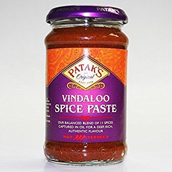 Pataks Vindaloo Curry Paste Pack of 6x283g