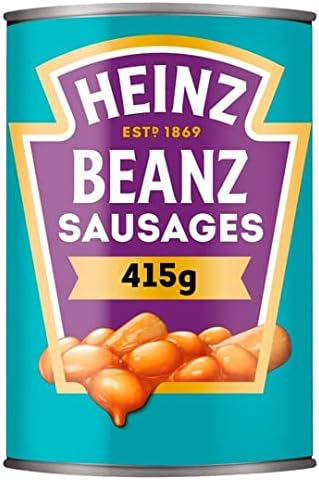 Heinz Beans with Pork Sausages Pack of 24x415g