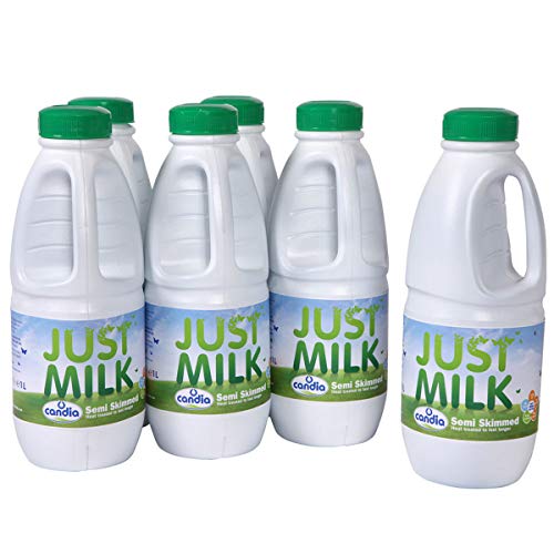 Candia Just Milk Semi-Skimmed Milk Pack of 1 litter