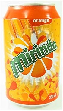 Mirinda Orange Tin Pack of 330ml