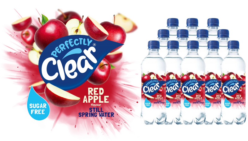 Perfectly Clear Red Apple Still Spring Water Pack of 12x500ml