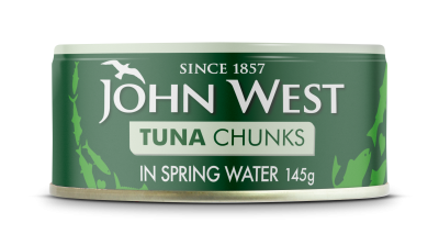 John West Tuna Chunks in Spring Water Pack of 10x145g