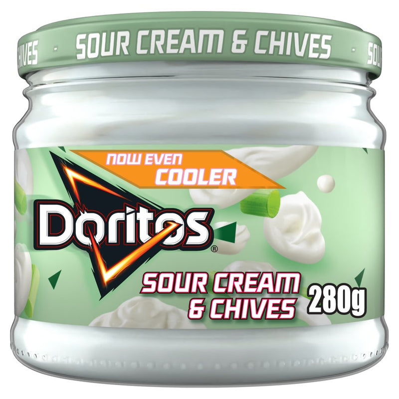 Doritos Sour Cream & Cool Chive Dip Pack of 6x280g