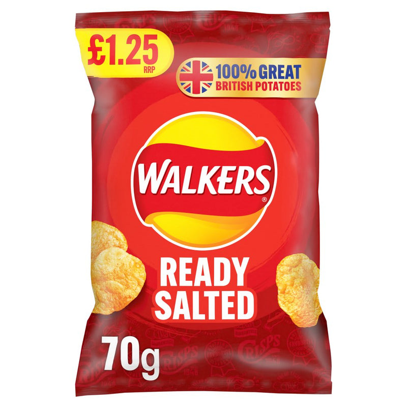 Walkers Crisps Grab bag Pack of 18x70g