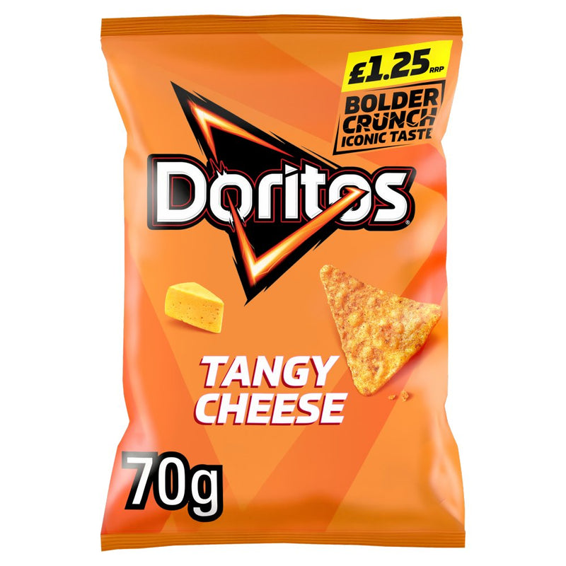 Doritos Tangy Cheese Tortilla Chips Pack of 15x70g