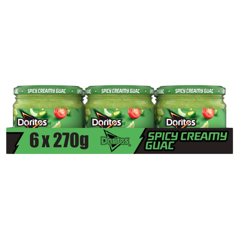 Doritos Gaucamole Dip Pack of 6X270g