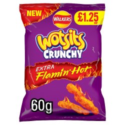 Walkers Wotsits Crunchy Sharing Bag Crisps Pack of 15x60g