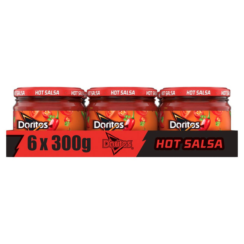 Doritos Hot Salsa Dip Pack of 6x300g