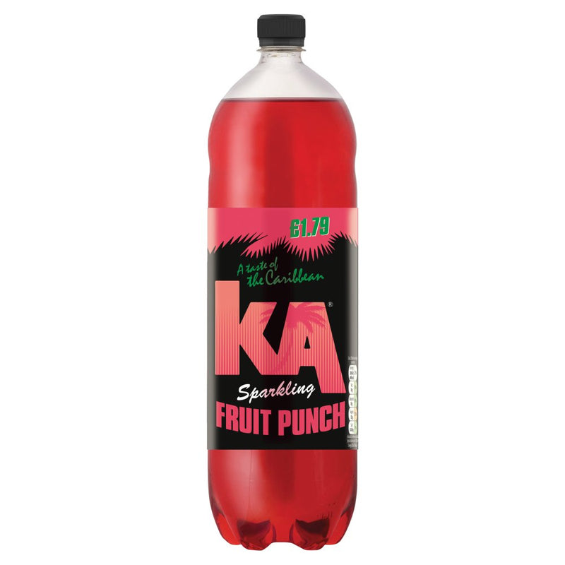 KA Sparkling Fruit Punch Bottle Pack of 6x2L