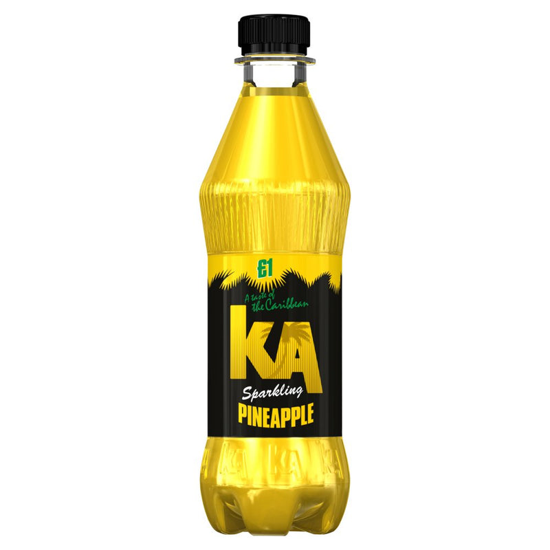 KA Sparkling Pineapple Flavour Drink Pack of 12x500ml