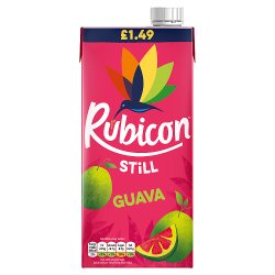 Rubicon Still Guava Juice Drink Pack of 12x1L