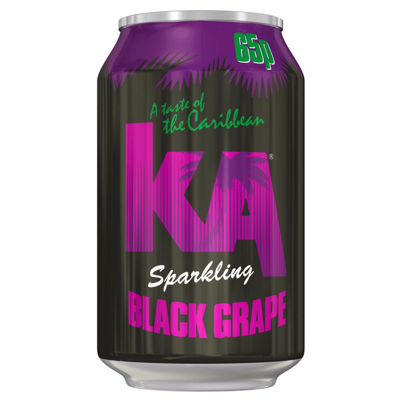 KA Sparkling Black Grape Pack of 24x330ml