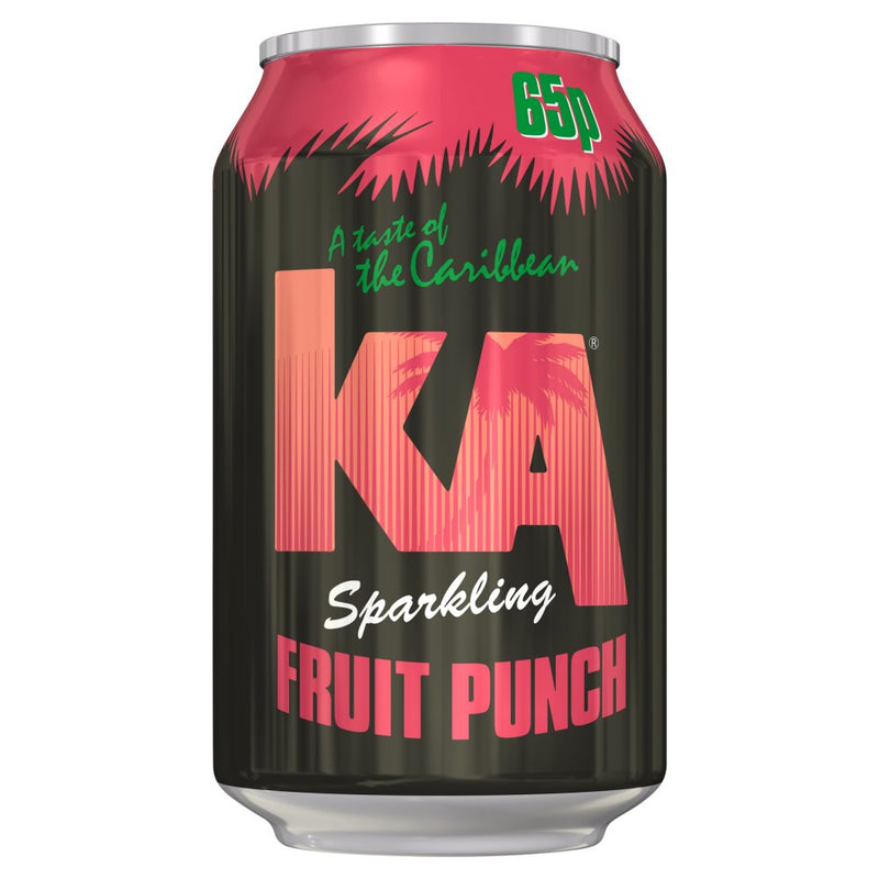 KA Sparkling Fruit Punch Pack of 24x330ml